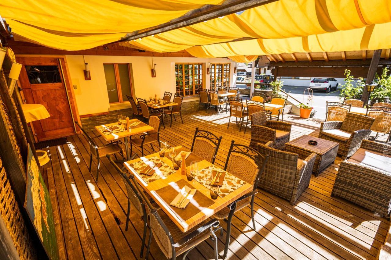 Hotel Restaurant Les Lilas Les Diablerets Bagian luar foto