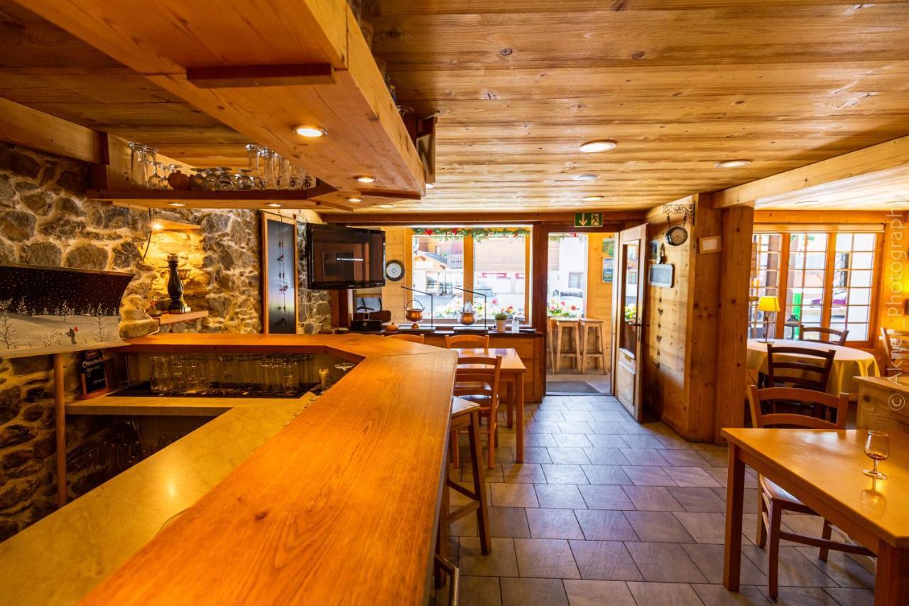 Hotel Restaurant Les Lilas Les Diablerets Bagian luar foto