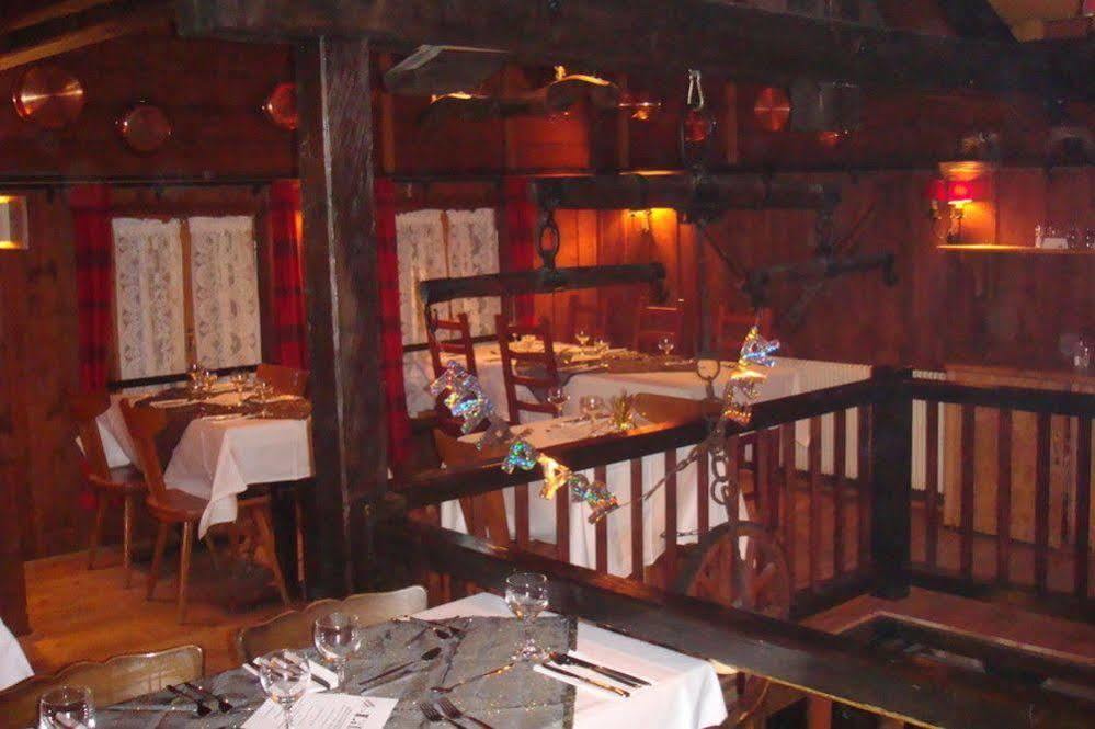 Hotel Restaurant Les Lilas Les Diablerets Bagian luar foto