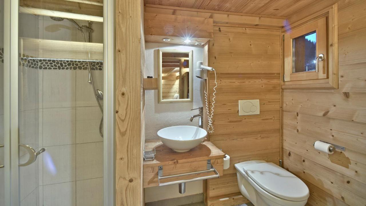 Hotel Restaurant Les Lilas Les Diablerets Bagian luar foto